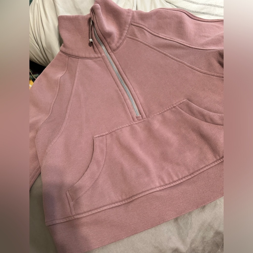 Lululemon funnel oversized scuba in twilight rose